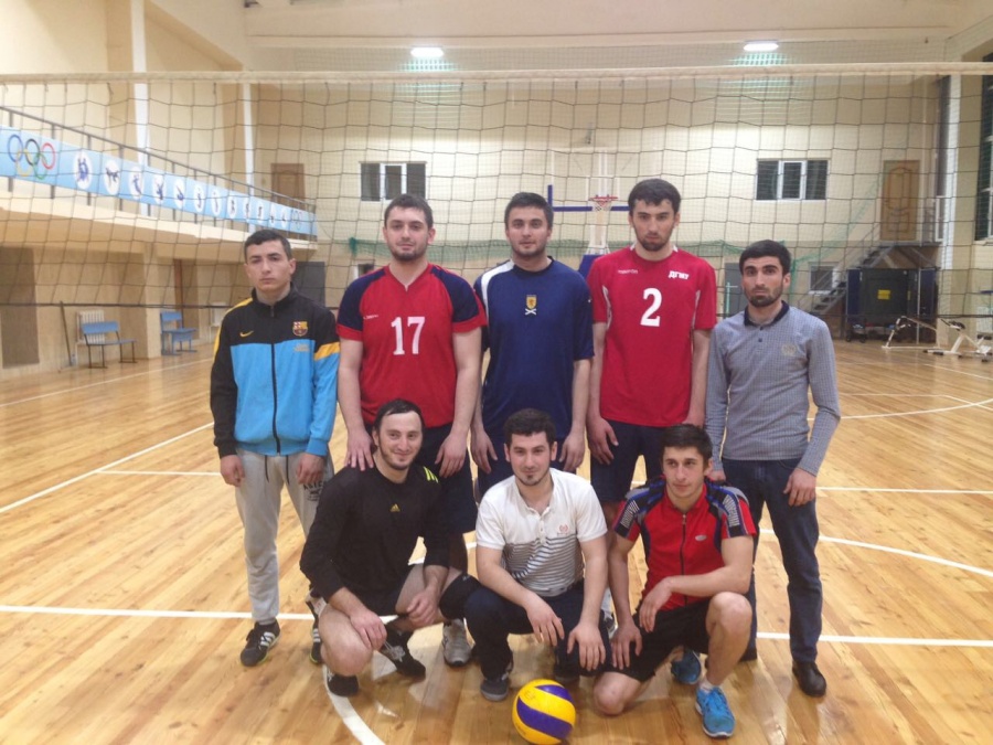 Спортивный клуб ДГМУ. Соревнования по волейболу