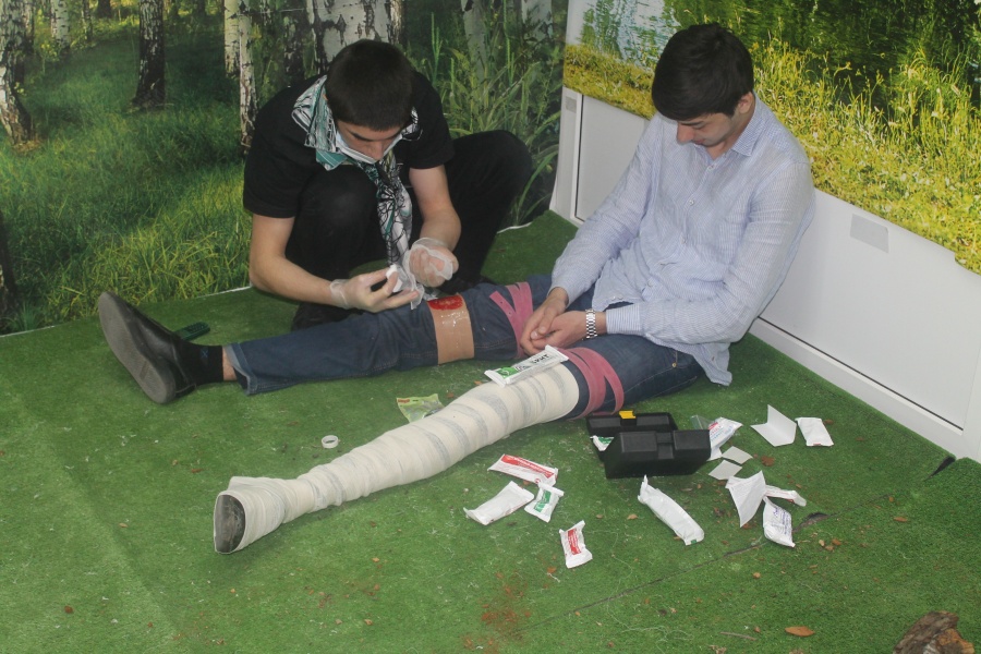 Внутривузовская олимпиада по оказанию первой помощи "Спаси и сохрани"