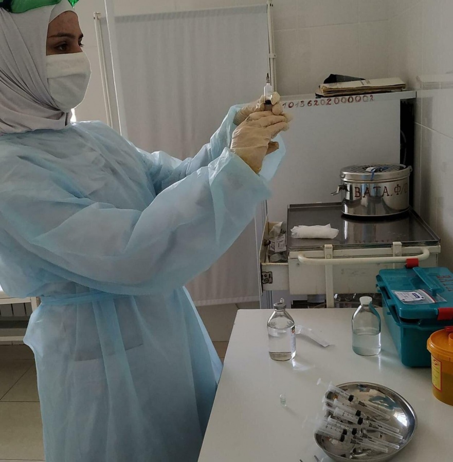 Студенты Медицинского колледжа ДГМУ помогают врачам в борьбе с Covid-19