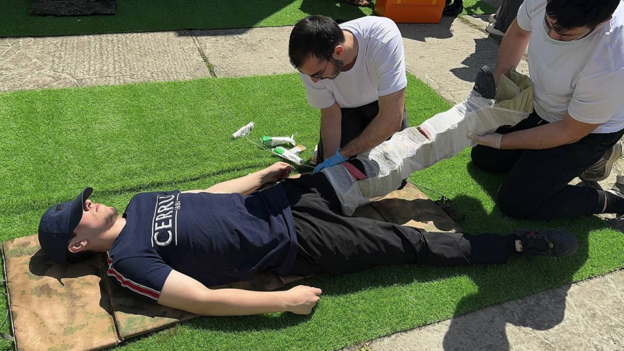 В ДГМУ прошел внутривузовский этап VIII Всероссийской олимпиады с международным участием «Спаси и сохрани»