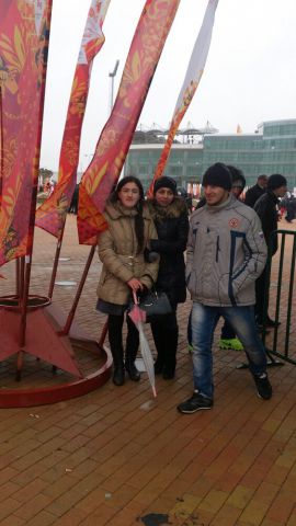 Церемония зажжения олимпийского огня на стадионе Анжи Арена...161