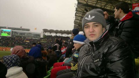 Церемония зажжения олимпийского огня на стадионе Анжи Арена...145