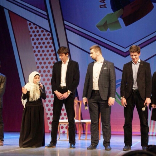 Команда «Сборная ДГМУ» получила диплом «Открытие фестиваля» Дагестанской Лиги КВН