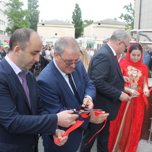 Открытие научно-образовательного инновационного центра ДГМУ