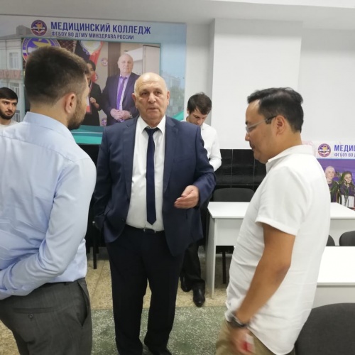 Представители Союза WorldSkills Russia  в Медицинском колледже ФГБОУ ВО ДГМУ Минздрава России