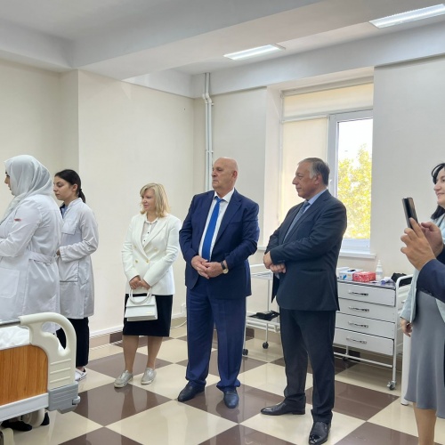 С 24 по 27 сентября с рабочим визитом пребывают в ФГБОУ ВО ДГМУ ректор Андижанского государственного медицинского университета МЗ республики Узбекистан Мадамин Мадазимов  и руководитель «Симуляционног