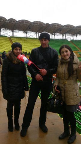 Церемония зажжения олимпийского огня на стадионе Анжи Арена...179